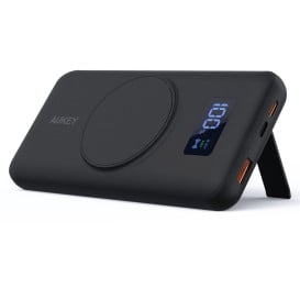 Powerbank AUKEY PB-WL02I BK 10000 mAh - 1x USB-A, 2x USB-C, 22,5W, MagSafe, Czarny