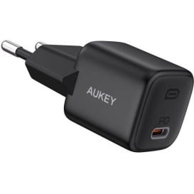 Ładowarka sieciowa AUKEY Omnia Mini USB-C 20W PA-B1 BLACK - Power Delivery 20W, Czarna