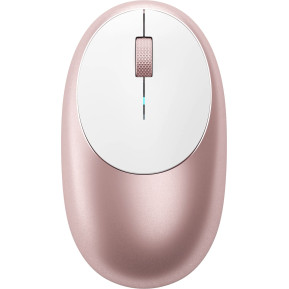 Mysz bezprzewodowa Satechi M1 ST-ABTCMR - Bluetooth 5.0, USB-C, Różowa