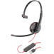 Słuchawki nauszne Poly Blackwire 3210 USB-A 80S01A6 - Czarne