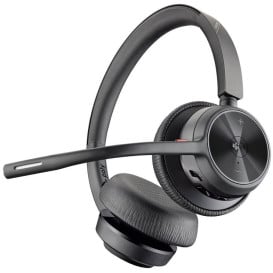 Słuchawki nauszne Poly Voyager 4320 Microsoft Teams Certified USB-C Headset BT700 dongle 77Z30AA - Czarne