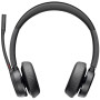 Słuchawki nauszne Poly Voyager 4320 Microsoft Teams Certified USB-C Headset BT700 dongle 77Z30AA - Czarne