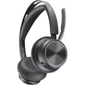 Zestaw słuchawkowy Poly Voyager Focus 2 USB-A Headset 76U46AA - Czarne