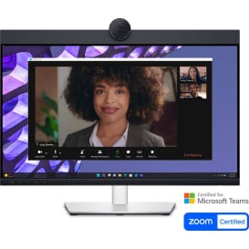 Monitor Dell P2424HEB 210-BKVC - 23,8"/1920x1080 (Full HD)/IPS/8 ms/pivot/kamera/USB-C/Czarno-srebrny