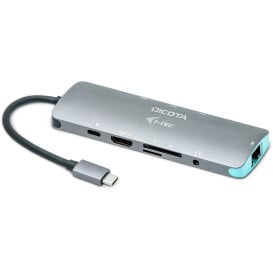 Stacja dokująca Dicota USB-C Portable 8-in-1 Docking Station D31954