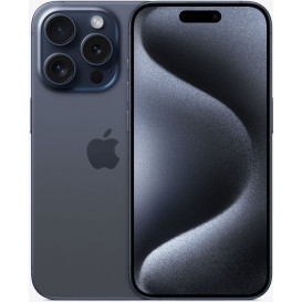 Smartfon Apple iPhone 15 Pro MTV03HX/A - A17 Pro/6,1" 2556x1179/128GB/RAM 8GB/5G/Błękitny/Aparat 48+12Mpix/iOS/1 rok Carry-in