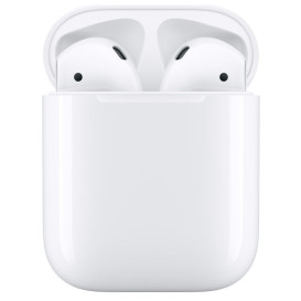 Słuchawki bezprzewodowe Apple AirPods 2 z etui ładującym MV7N2RU/A - Białe