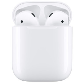 Słuchawki bezprzewodowe Apple AirPods 2 z etui ładującym MV7N2RU/A - Białe