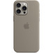 Etui silikonowe Apple Silicone Case z MagSafe MT1Q3ZM/A do iPhone 15 Pro Max - Popielaty brąz