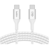 Kabel Belkin BoostCharge USB-C do USB-C Cable 240W CAB015BT2MWH - zdjęcie poglądowe 2