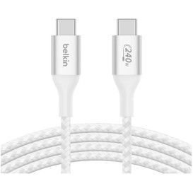 Kabel Belkin BoostCharge USB-C do USB-C Cable 240W CAB015BT2MWH - zdjęcie poglądowe 2