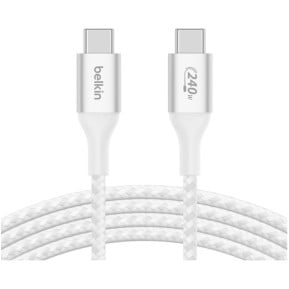 Kabel Belkin BoostCharge USB-C do USB-C Cable 240W CAB015BT2MWH - zdjęcie poglądowe 2
