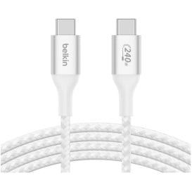 Kabel Belkin BoostCharge USB-C do USB-C Cable 240W CAB015BT1MWH - zdjęcie poglądowe 2