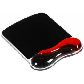 Podkładka pod mysz Kensington Duo Gel Mouse Pad Wrist Rest 62402 - Czarna, Czerwona