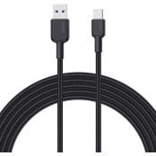 Kabel AUKEY USB-C do USB-A CB-NAC1 BK - zdjęcie poglądowe 1