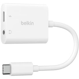 Adapter Belkin RockStar NPA004BTWH - 3,5 mm Audio i ładowanie, Biały