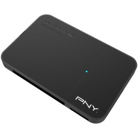 Czytnik kart pamięci PNY Flash Reader USB 3.0 FLASHREAD-HIGPER-BX - Czarny