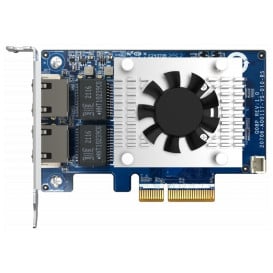 Karta sieciowa QNAP QXG-10G2T - 2x 10GbE RJ45, PCIe Gen3 x4