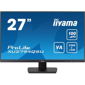 Monitor iiyama ProLite XU2794QSU-B6 - 27"/2560x1440 (QHD)/100Hz/VA/FreeSync/1 ms/Czarny