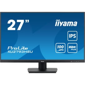 Monitor iiyama ProLite XU2793HSU-B6 - 27"/1920x1080 (Full HD)/100Hz/IPS/FreeSync/1 ms/Czarny