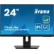 Monitor iiyama ProLite XUB2463HSU-B1 - 24"/1920x1080 (Full HD)/100Hz/IPS/3 ms/pivot/Czarny