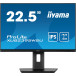 Monitor iiyama ProLite XUB2395WSU-B5 - 22,4"/1920x1200 (WUXGA)/16:10/IPS/4 ms/pivot/Czarny