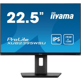 Monitor iiyama ProLite XUB2395WSU-B5 - 22,4"/1920x1200 (WUXGA)/16:10/IPS/4 ms/pivot/Czarny