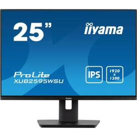 Monitor iiyama ProLite XUB2595WSU-B5 - 25"/1920x1200 (WUXGA)/16:10/IPS/FreeSync/4 ms/pivot/Czarny