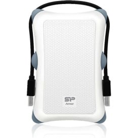 Dysk zewnętrzny HDD 2 TB Silicon Power Armor A30 SP020TBPHDA30S3W - 2.5", USB 3.2, 5400 obr|min, Biały