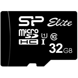 Karta pamięci Silicon Power microSDXC Elite 32GB SP032GBSTHBU1V10SP - Class 10, UHS-I U1, Full HD