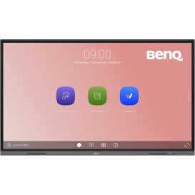 Monitor Benq RE7503 9H.F86TC.DE2 - 74,8"/3840x2160 (4K)/IPS/8 ms/dotykowy/USB-C/Czarny