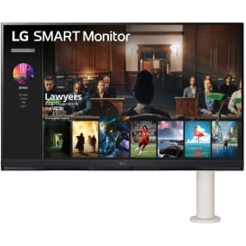 Monitor LG 32SQ780S-W - 31,5"/3840x2160 (4K)/62Hz/VA/5 ms/pivot/USB-C/Biały