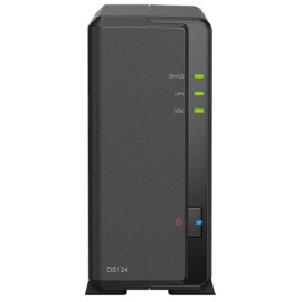 Serwer NAS Synology Desktop Value DS124-8T-10-1 - Tower/Realtek RTD1619B/1 GB RAM/8 TB/1 wnęka/2 lata Carry-in