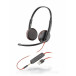 Słuchawki nauszne Poly Blackwire 3225 80S11AA - USB-A, Czarne