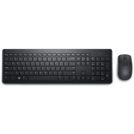 Zestaw bezprzewodowy klawiatura i mysz Dell KM3322W 580-AKGP - Czarny