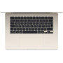 Laptop Apple MacBook Air 15 2023 Z18R0006F - Apple M2/15,3" 2880x1864 Liquid Retina/RAM 8GB/SSD 256GB/Złoty/macOS/1 rok DtD