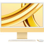 Komputer All-in-One Apple iMac 24 M3 2023 Z19F000AT - Apple M3/24" 4480x2520 Retina/RAM 8GB/SSD 256GB/Żółty/WiFi/macOS/1DtD