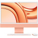 Komputer All-in-One Apple iMac 24 M3 2023 Z19R000AT - Apple M3/24" 4480x2520 Retina/RAM 8GB/256GB/Pomarańczowy/WiFi/macOS/1DtD