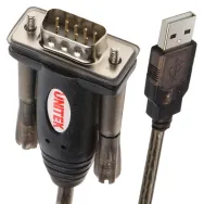 Adapter Unitek USB, RS-232 + adapter DB9F, DB25M Y-105A - zdjęcie poglądowe 2