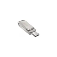 Pendrive SanDisk Ultra Dual Drive USB-C 128GB - Kolor srebrny, Szary -