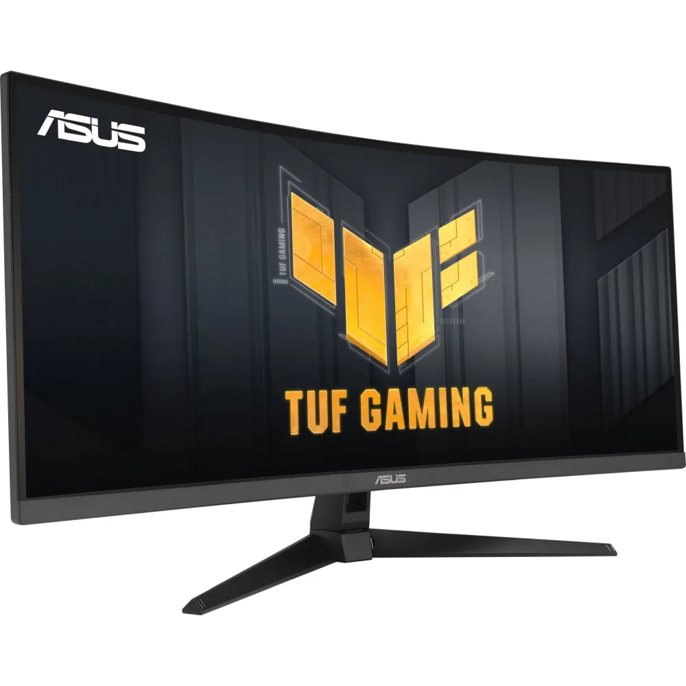 Zdjęcie produktu Monitor ASUS TUF Gaming VG34VQ3B 90LM0AA0-B01170 - 34"/3440x1440 (UWQHD)/180Hz/21:9/zakrzywiony/VA/FreeSync/HDR/1 ms/Czarny