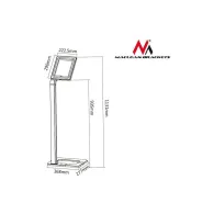 Uchwyt, stojak reklamowy na tablet Maclean 9.7-10.1" MC-645 | Sklep ITnes.pl - IT for BUSINESS