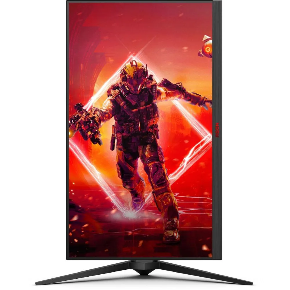 Zdjęcie produktu Monitor AOC AG275QZN/EU - 27"/2560x1440 (QHD)/240Hz/VA/HDR/0,5 ms/pivot/Czarno-czerwony