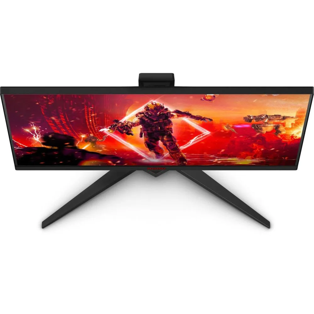 Monitor AOC AG275QZN/EU - 27"/2560x1440 (QHD)/240Hz/VA/HDR/0,5 ms/pivot/Czarno-czerwony