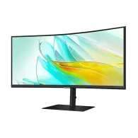 Monitor Samsung ViewFinity S6 S65UC LS34C652UAUXEN, 34", 3440x1440 (UWQHD), 100Hz, 21:9, zakrzywiony, VA, FreeSync, 5 ms, USB-C,