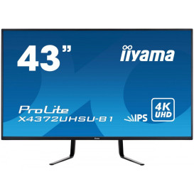 Monitor iiyama ProLite X4372UHSU-B1 - 42,5"/3840x2160 (4K)/60Hz/IPS/HDR/4 ms/Czarny