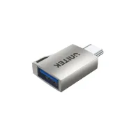 Adapter Unitek USB-A / USB-C 3.1 Gen1 A1025GNI, Kolor srebrny | Sklep ITnes.pl, IT for BUSINESS