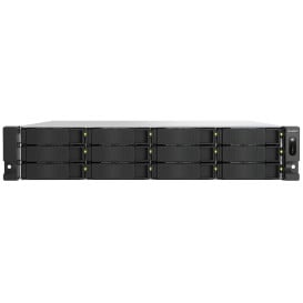 Serwer NAS QNAP Rack TS-H1277AXU-RP-R5-16G - Rack (2U)/AMD Ryzen 5 7000 series/16 GB RAM/12 wnęk/5 lat Carry-in