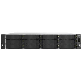 Serwer NAS QNAP Rack TS-H1277AXU-RP-R5-16G - Rack (2U)/AMD Ryzen 5 7000 series/16 GB RAM/12 wnęk/5 lat Carry-in