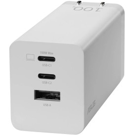 Ładowarka sieciowa Asus  USB-C 100W GaN 90XB07IN-BPW010 - Biała